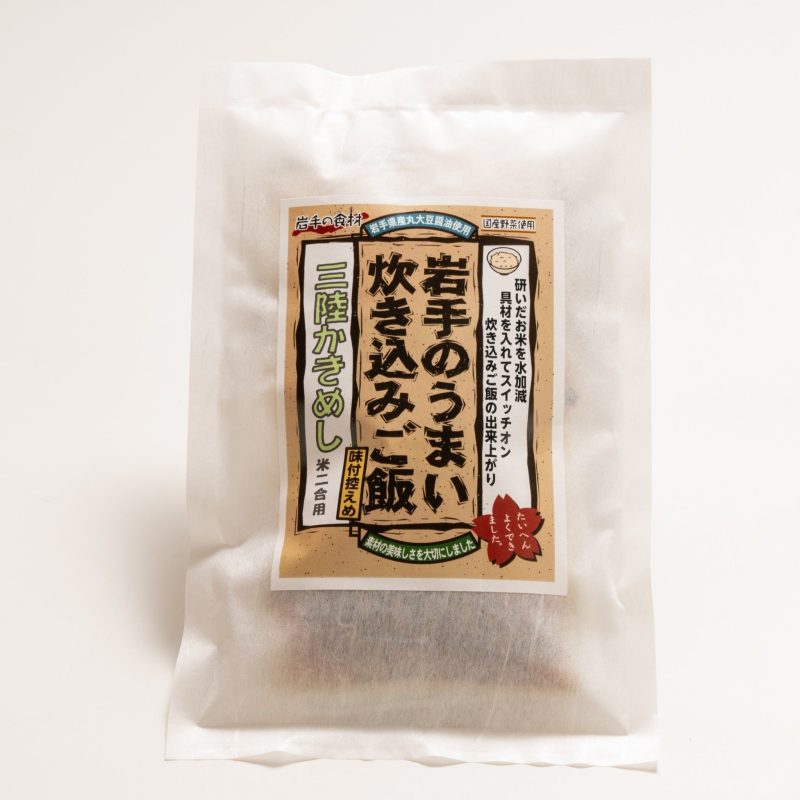 【TORIMOTO】Cook-with-Rice Seasoning "Sanriku seafood" -岩手のうまい炊き込みご飯 各種-