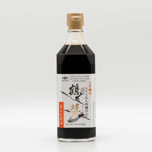 【YAMAROKU】Soy Sauce "Tsurubishio" 4 Years Aged -4年熟成二段仕込み醤油「鶴醤」-